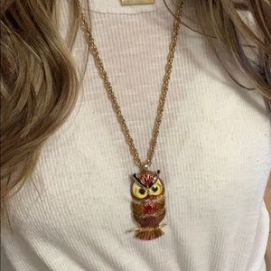 Vintage Owl Necklace